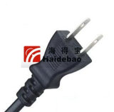 Japan PSE Two Pins Power Cord with Plug (QP4)