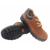 Protective Worker Industrial Full Suede Safety Shoes