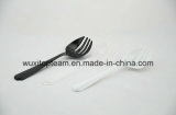 8.5 Inch Disposable Plastic Serving Fork (PS)