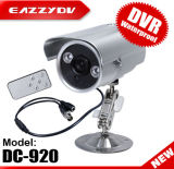 CCTV Camera with a Remote, Recording and Vision Output by TV at Same Time, Direct Playback on TV