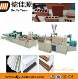 PVC Wood Plastic Plate Extrusion Machinery