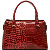 Fashion Bag Factory Crocodile Pattern Leather Handbag Satchel Handbag (S870-A3982)