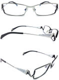 Classic Metal Optical Frame Eyeglass and Eyewear (W506)