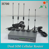 Dual SIM HSPA+ Router with 8000mAh Internal Battery for Emergency