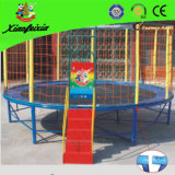 Top Quality Round Trampoline with Ladder for Kids (LG056)