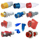 16/32A/63A/125A IP44 IP67 3/4/5pin 220-415V Electrical Industrial Male Plug