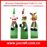 Christmas Decoration (ZY14Y415-1-2-3) Mini Christmas Wine Cap