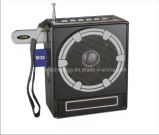 Rechargeable FM Auto Scan Radio Music Player Mini Speaker (BW-017U)