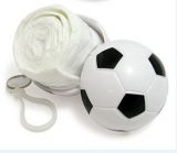 Plastic Football Raincoat for Promotion Gifts