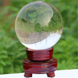 Transparent Polished Crystal Glass Ball, Clear K9 Crystal Ball