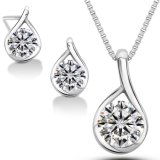 Elegant Bridal Earring & Necklace Jewelry Set Fashion Accessories