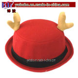 Christmas Felt Red Christmas Reindeer Hat Christms Toy (CH1002)