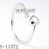 Fashion 925 Sterling Silver Jewellery Rings (S-11572.)