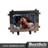 Bestsub Small Rectangular Sublimation Photo Rock Slate with Frame (SBBH38)