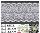 Fancy Designs Beautiful Good Elastic Lace for Wholesale K6473