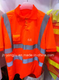 High Visibility Safety Traffic Reflective Red T-Shirt 102006