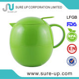 Green Round Egg Style Colored Plastic Coffee Flask Jug (JGFJ)