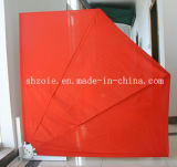 Side Awning with Polyester Fabric Fan Awning for Balcony Unti UV Waterproof Zi-91