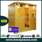 Indoor Wooden Infrared Sauna Room (SCB-004SL)