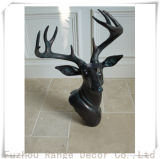 Fabulous Antique Style Decorative Deer Head Sculpture for Home Decoration