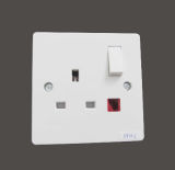 Low Price UK 13A Switched Socket with Neon