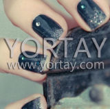 Cosmetic Nail Polish Re-Colored Black Pearl Pigment