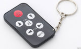 New Universal IR Mini TV Set Remote Control Keychain Key Ring 7 Keys