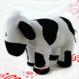 Gots Stuffed Organic Cotton Cow Toy