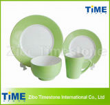 Two-Tone Color Ceramic Dinnerware Tableware