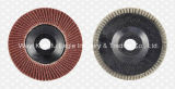 5'' Aluminium Oxide Flap Abrasive Discs (plastic cover 27*15mm 40#)