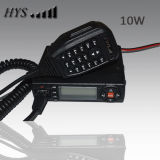 Tc-M10W Newest 10W Mini VHF+UHF Dual Band Mobile Two Way Radio Hys
