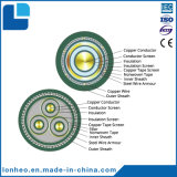 26/35kv-Copper XLPE Insulated PVC Sheathed Steel Wire Armoured Power Cable