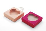 Top Quality Creative Heart Shaped China Custom Logo Printied Earring Box