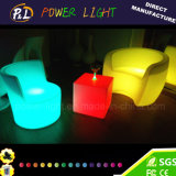 Color Changing LED Restaurant Furniture Lighed Lounge Seating