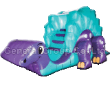 Inflatable Dudley Dino Slide (GS-145)