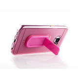 Thin TPU Mobile Phone Case with Self Stand for S6