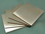 W70 Tungsten Copper Plate, Copper Tungsten Plate, 8X100X100mm, 5W3 Tungsten Copper Alloy Electrode (elkonite)