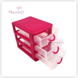13*9*11.5cm Plastic 3-Layer Storage Organizer Drawers for Home Organization