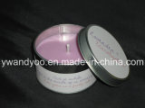 Lavender Eucalyptus Scented Soy Wax Tin Candle