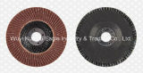 Aluminium Oxide Flap Abrasive Discs (fibre glass cover 22*13mm 40#)