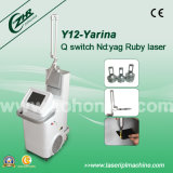 Y12 Q-Switch ND YAG Laser Removal Tattoo Freckle Equipment