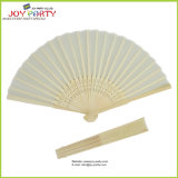 Ivory Cloth Hand Fan Promotion Gifts