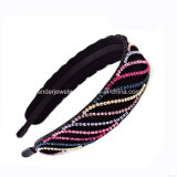 Hair Jewelry Width Leather Hair Accessory for Women Hair Band