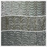 Embroidery Fabric of Wave Design -Flk213