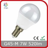 LED Bulb 7W E27 G45 500lm SMD2835 Aluminum Material