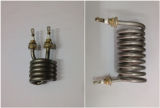 Coil Heater Elements, Circular Electric Heating Tube, Round Type Heater Pipe, Electrical Heater Parts