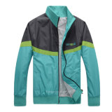 Men's Windroof Jacket/Coat, Colour Mating Uniform, Sports Wear