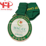 Custom Cheap Metal Printed Souvenir Football Encore Medal