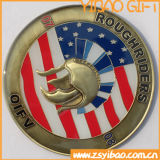 High Quality Custom Antique Copper 3D Challenge Coin (YB-CO-01)
