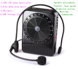 Portable Waistband Voice Amplifier Microphone N88 Black